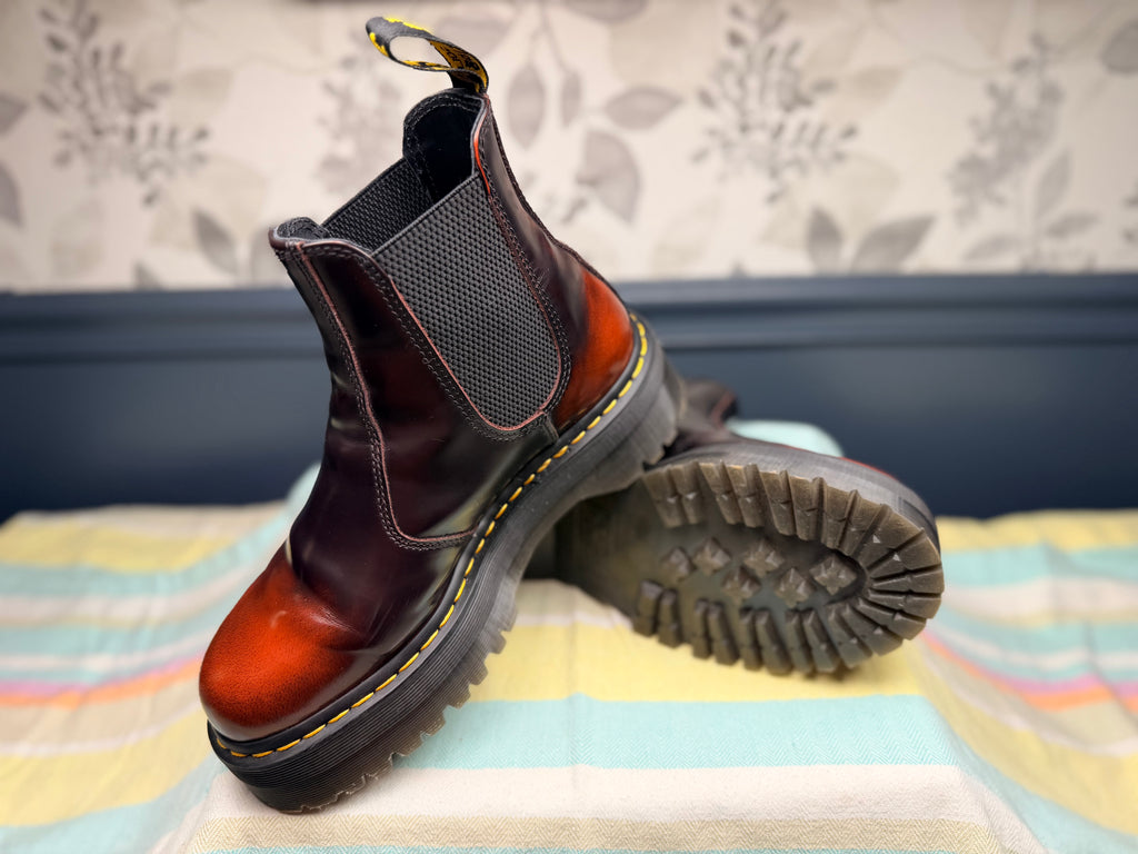 Dr Martens Platform Chelsea Boots