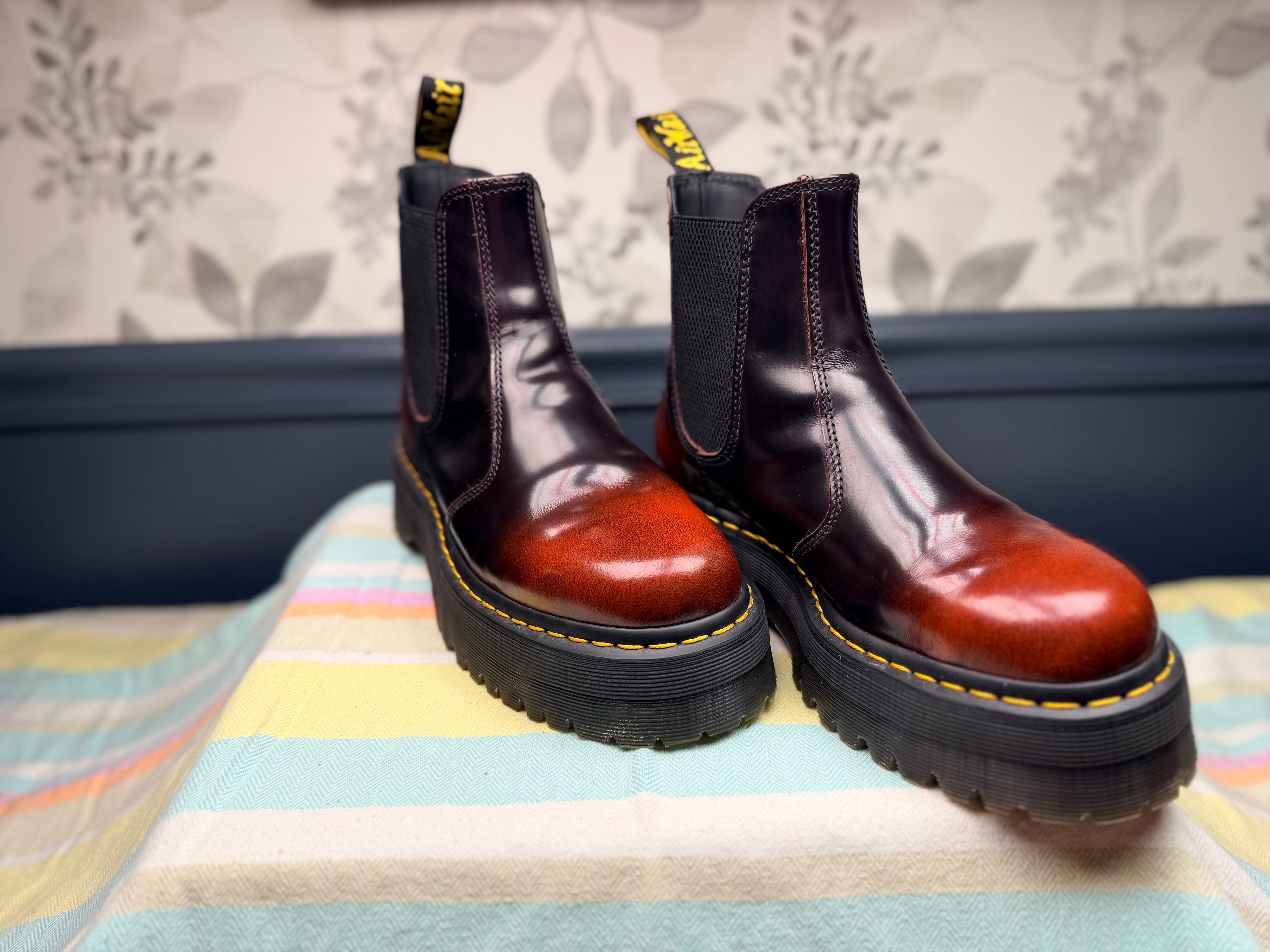 Dr Martens Platform Chelsea Boots